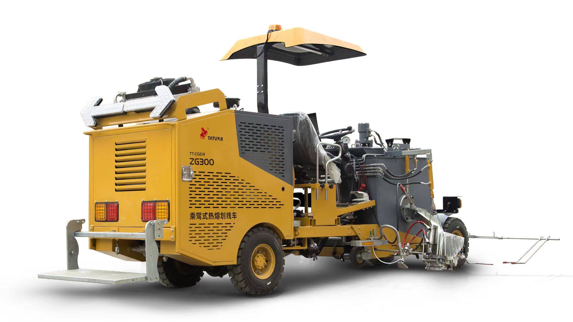 Driving-type Thermoplastic Road Marking Machine 