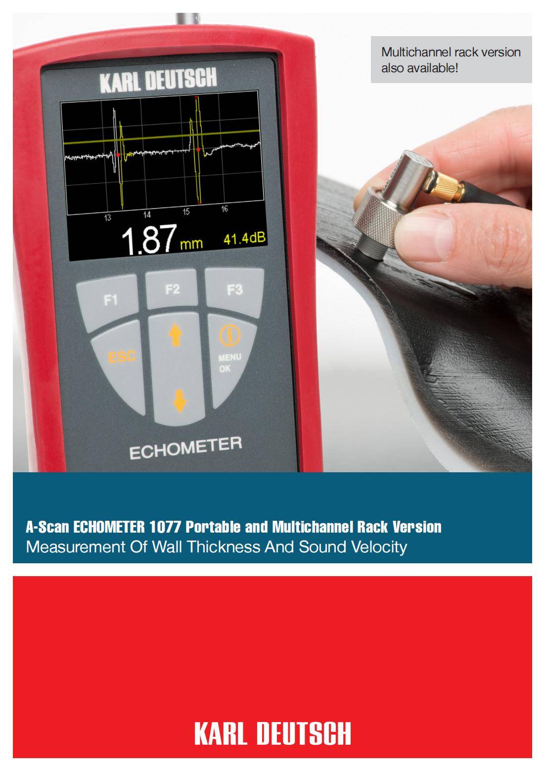 A-Scan ECHOMETER 1077