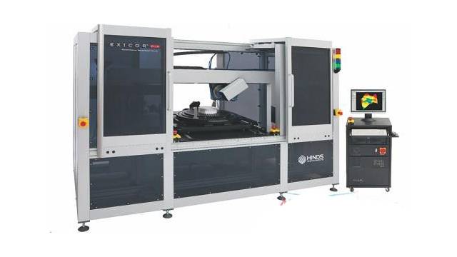 Aspherical lens stress birefringence measurement system
