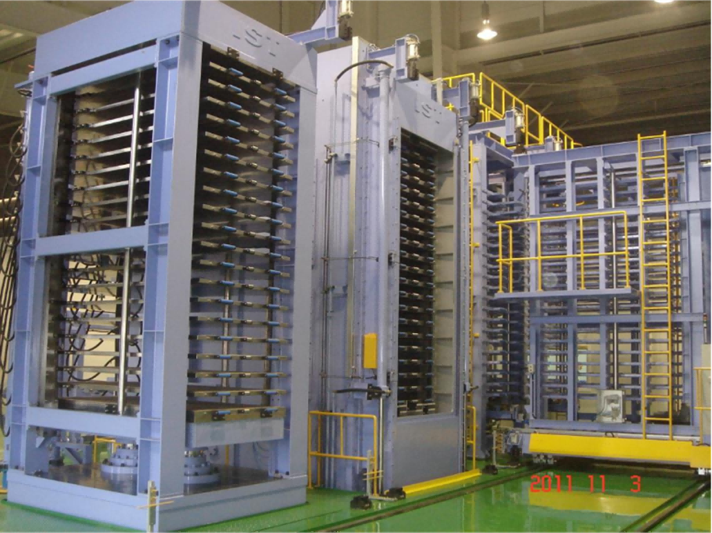 Large multi-layer vacuum heat press (LED, CCL, MCCL aluminum substrate and other materials)