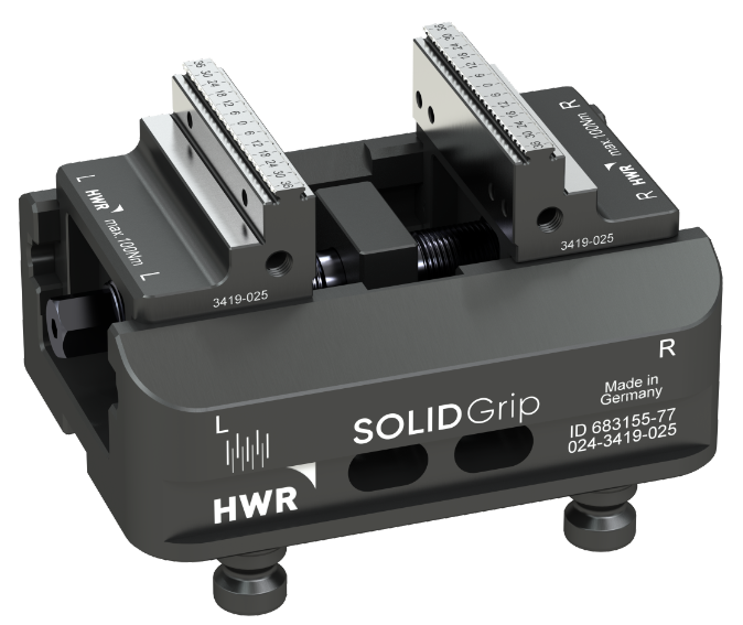 HWR 5-axis self-centering vice quick jig 125-77