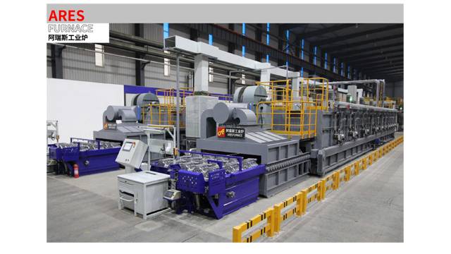 AL-ALLOY PARTS T5 HEAT-TREATMENT LINE