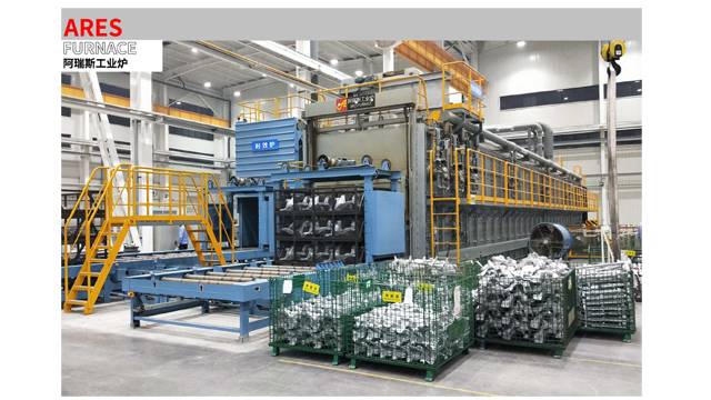 AL-ALLOY PARTS T6 HEAT-TREATMENT LINE