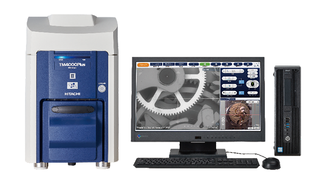 Hitachi desktop scanning electron microscopy