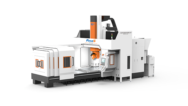 Fixed column type high-speed gantry five-axis machining center