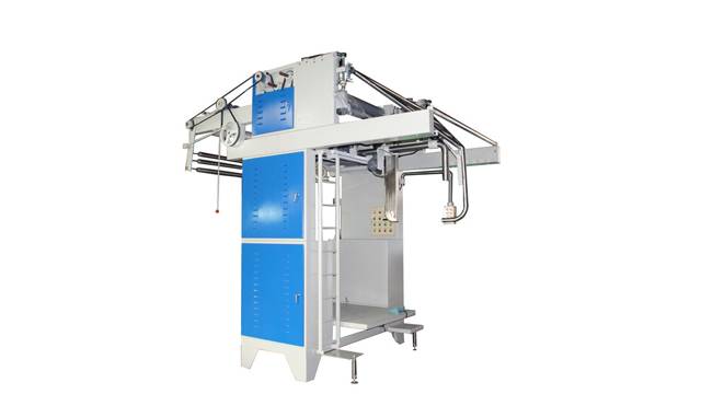 Vertical Fabric-Cutting Machine