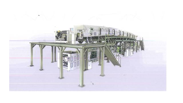 Flexible copper clad laminate (FCCL) coating machine /Solar backsheet coating machine