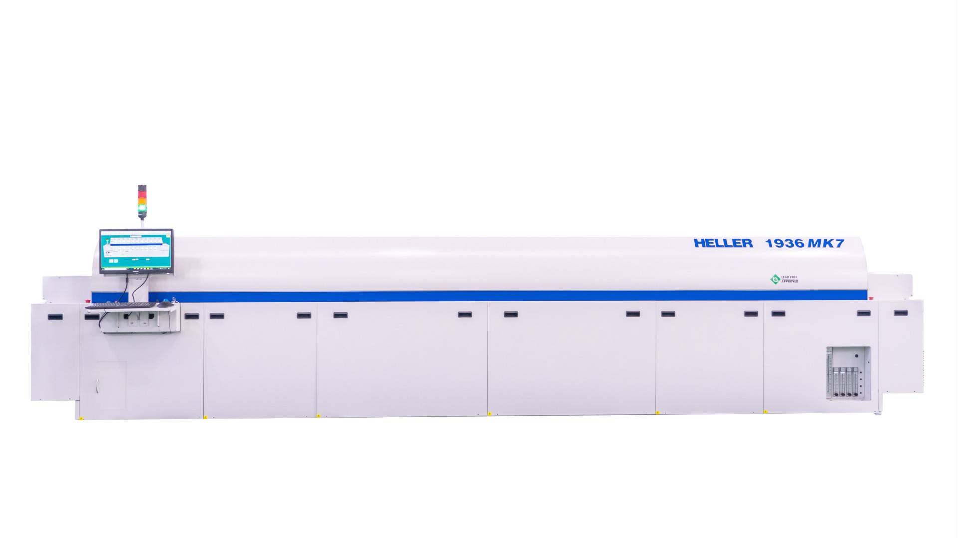 New platform HELLER MK7 reflow soldering furnace