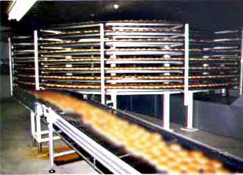 Spiral Cooling Conveyor