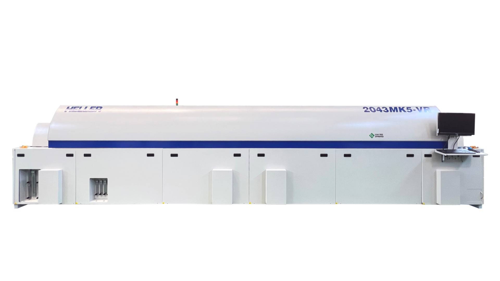 Online dual track vacuum reflow soldering furnace HELLER2043MK5-VR