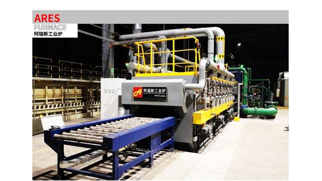 ROLLER HEARTH HEAT-TREATMENT LINE FOR MECHANICAL PARTS