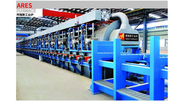 ROLLER HEARTH FURNACE FOR HARDENING &TEMPERING OF LARGE BARS/PIPES