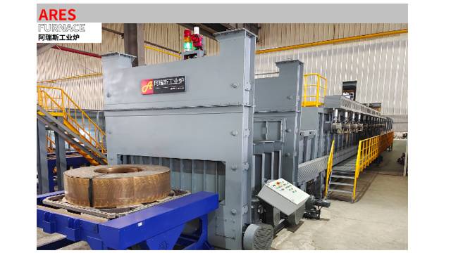 ROLLER HEARTH FURNACE FOR COPPER COILS