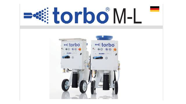 torbo wet sandblasters of the M and L series