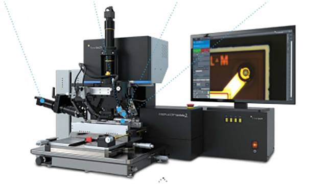 Semi-automatic sub-micron patch machine