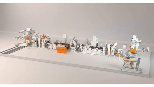 Stretch bend leveling line
