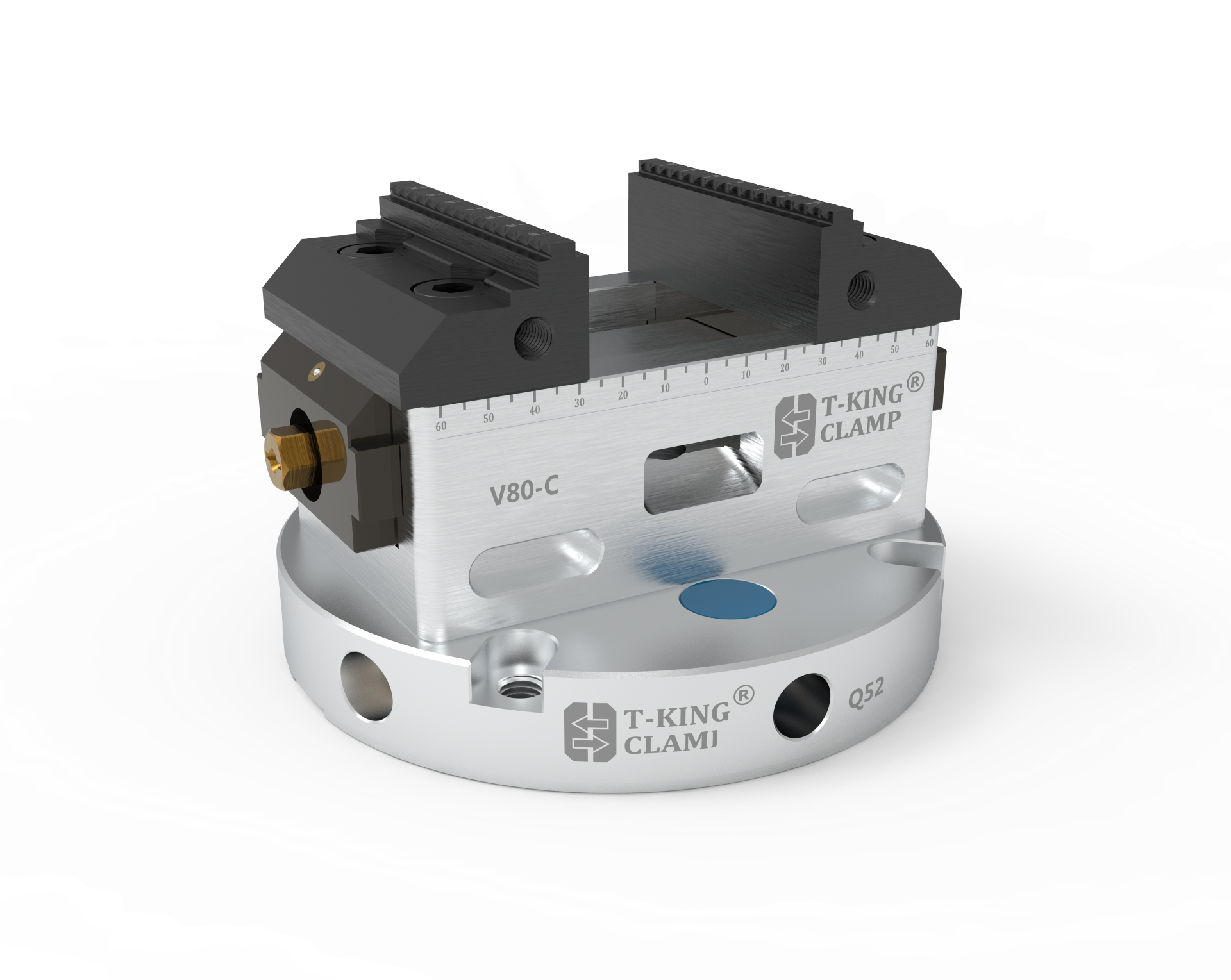 V80 Enclosed centric vise