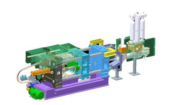 DC-R series die casting machine