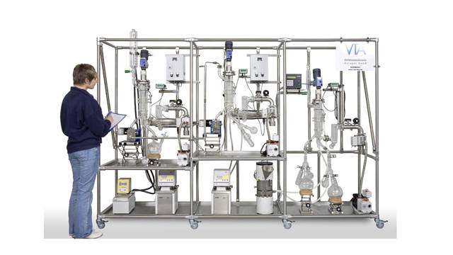 VKL70 Multi-stage short path distillation plant
