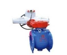 Top mounted eccentric ball valve