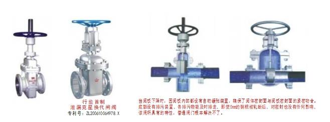 Flat gate valve