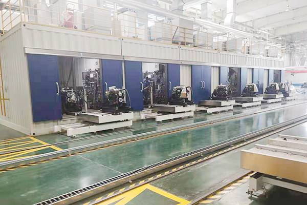 AC dynamometer test bench