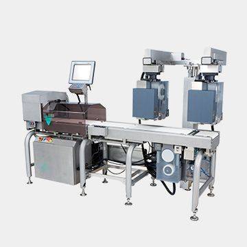 Automatic weighing and labeling machine