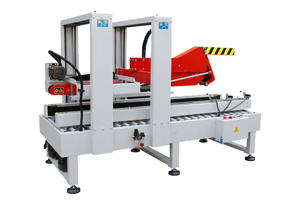 Folding box sealing machine