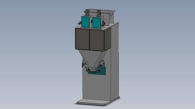 Powder net double scale (vertical formula)