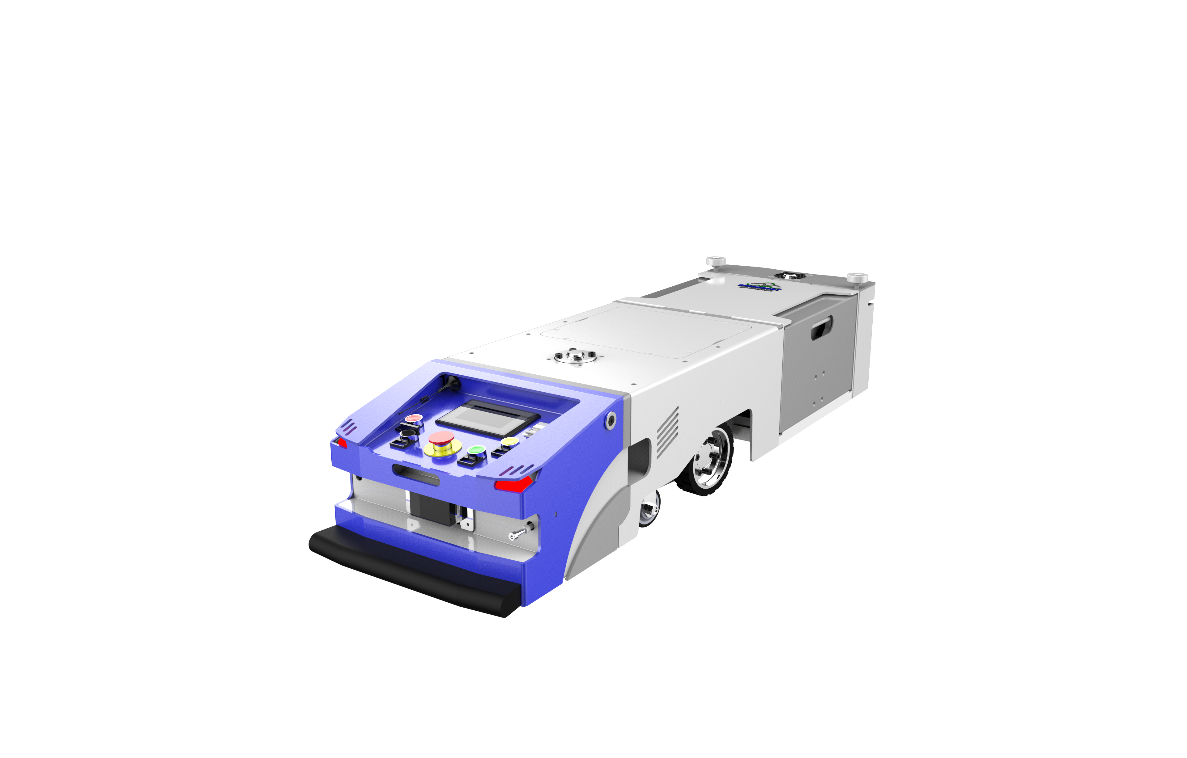 Single-drive one-way latent AGV