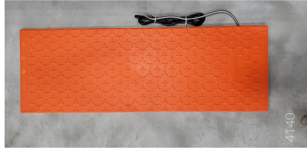 Integrated electric heating panel (with temperature probe)