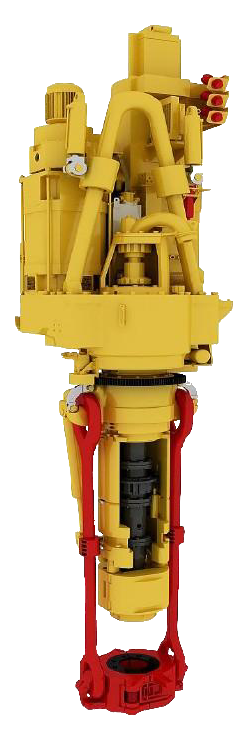 Top drive castings and forgings