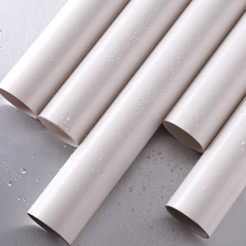 Polyethylene (PVC) pipes for drainage