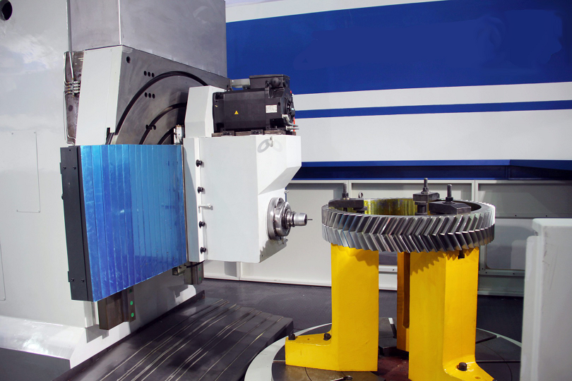 CNC herringbone gear milling center