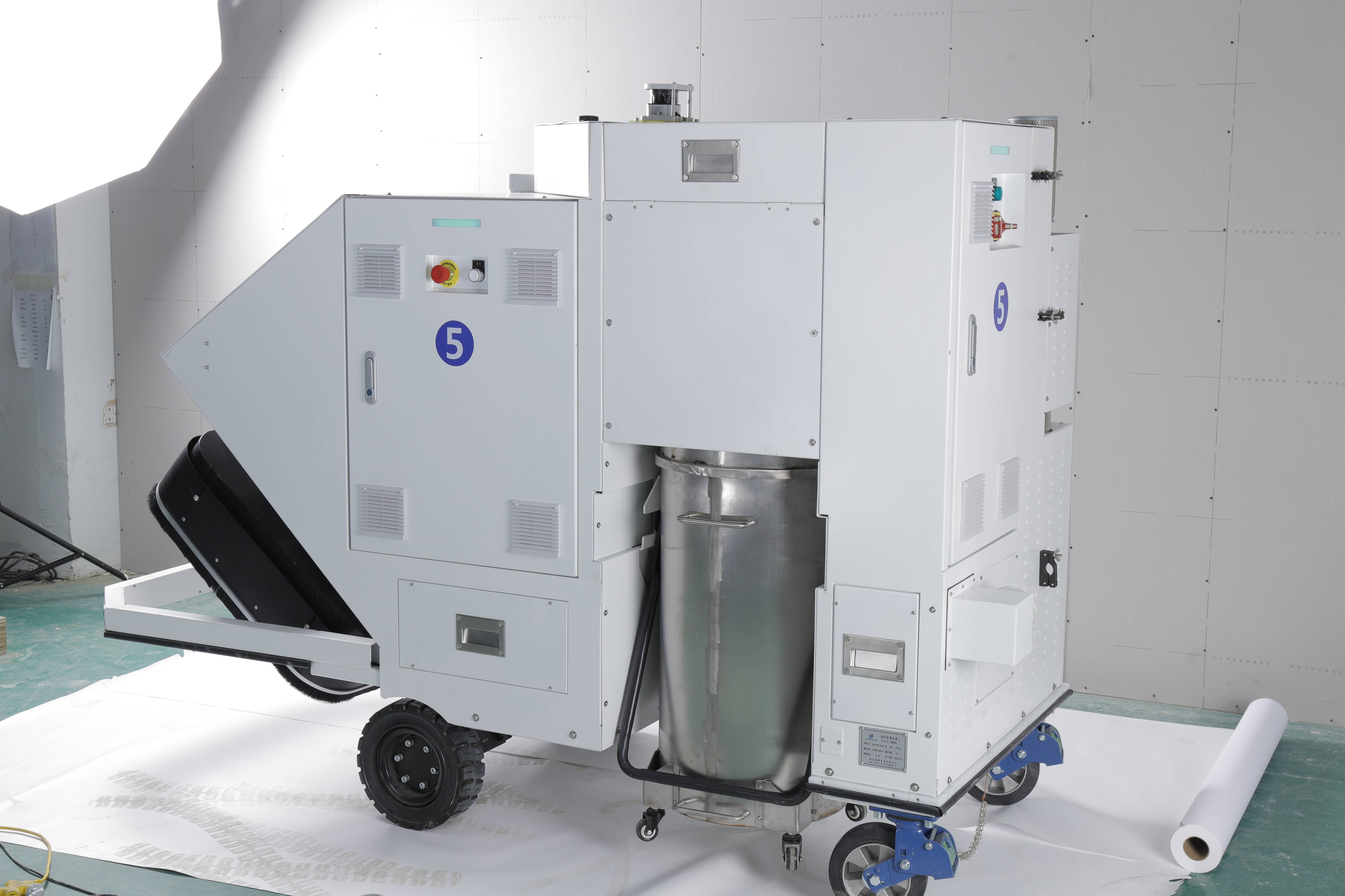 Floor grinding robot