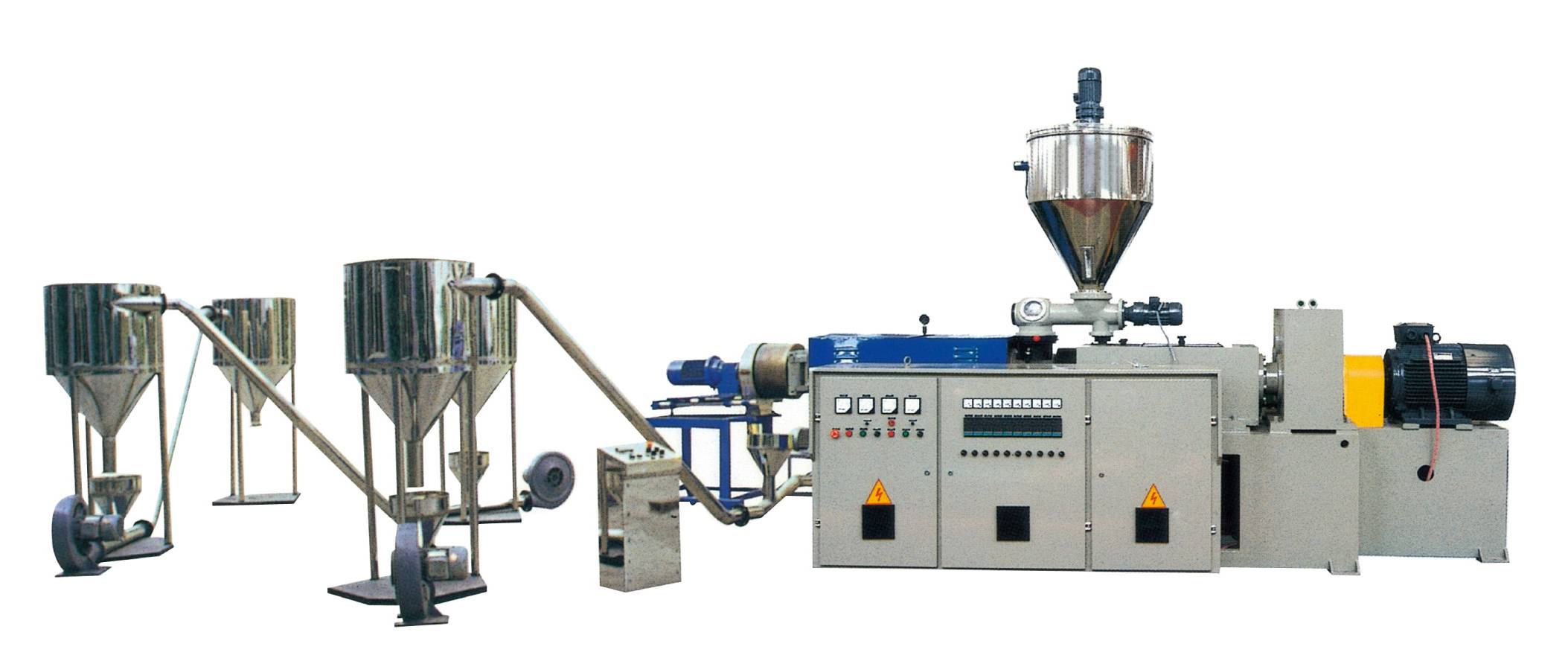 SHJ75/120 Independent research and development of water ring hot cutting granulator production equipment, with a one-year warranty for the entire machine