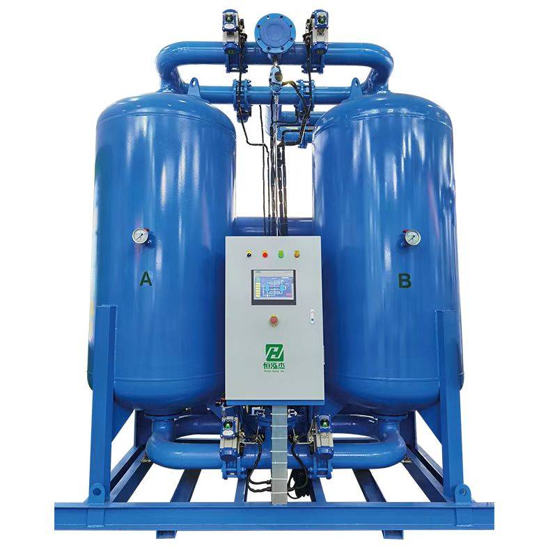 Zero gas consumption compression heat drying machine