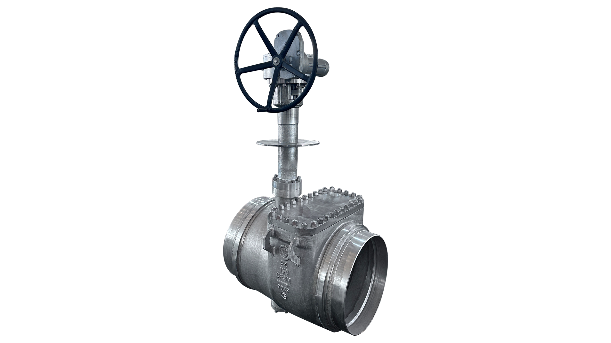 Ultra-low temperature triple eccentric hard seal butterfly valve