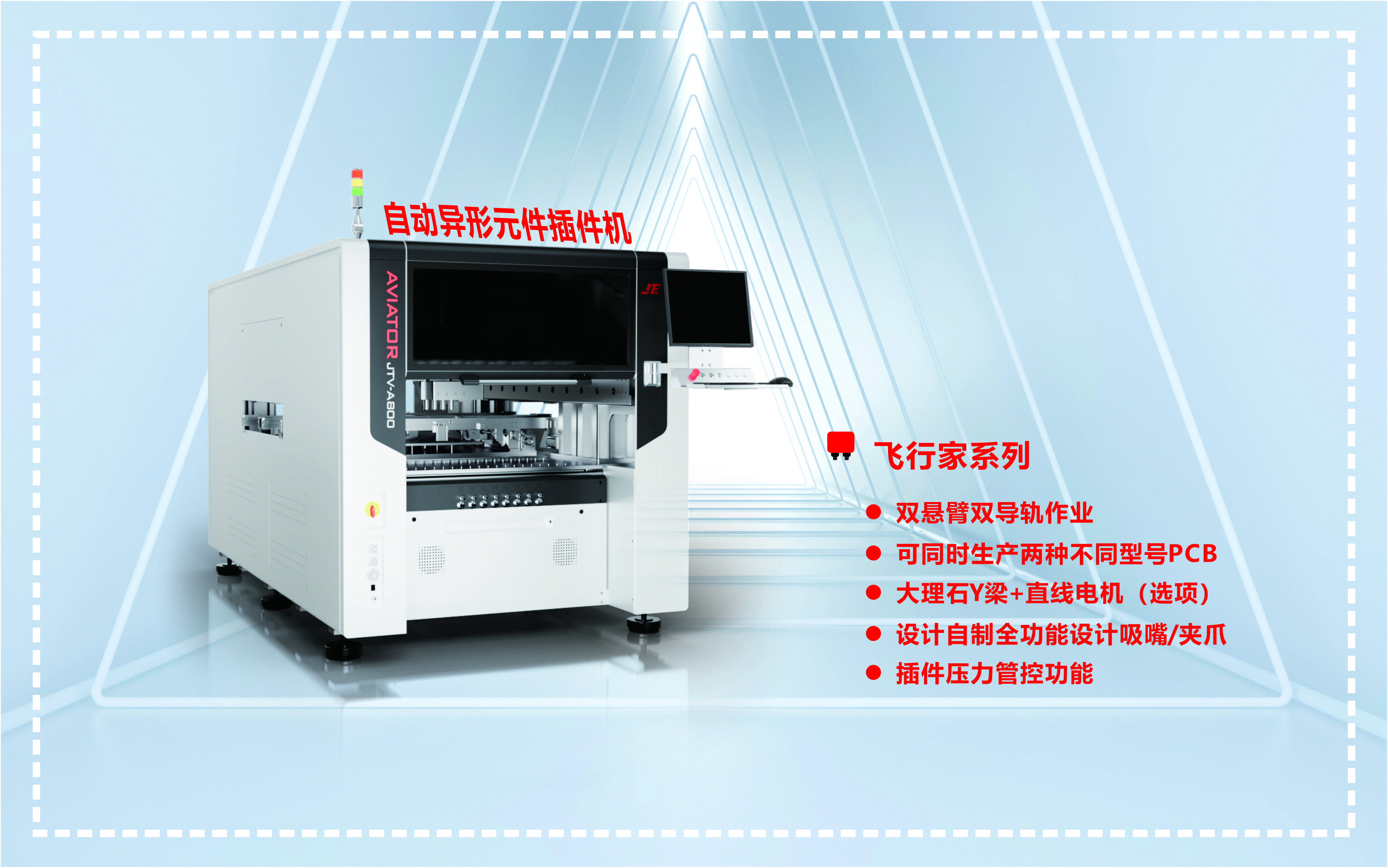 AUTOMATIC ODD-FORM COMPONENT INSERTER-AVIATOR SERIES