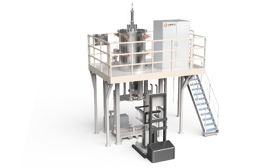 Silicon Round Crystal Cast Furnace For Integrated Circuit Etching