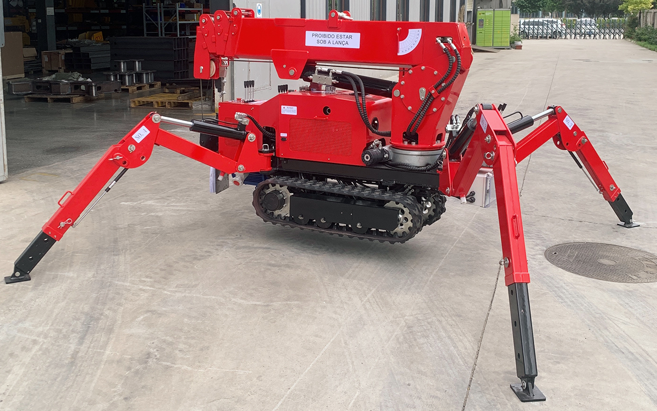 Elevator-freeRemote control 1 ton  crawler crane