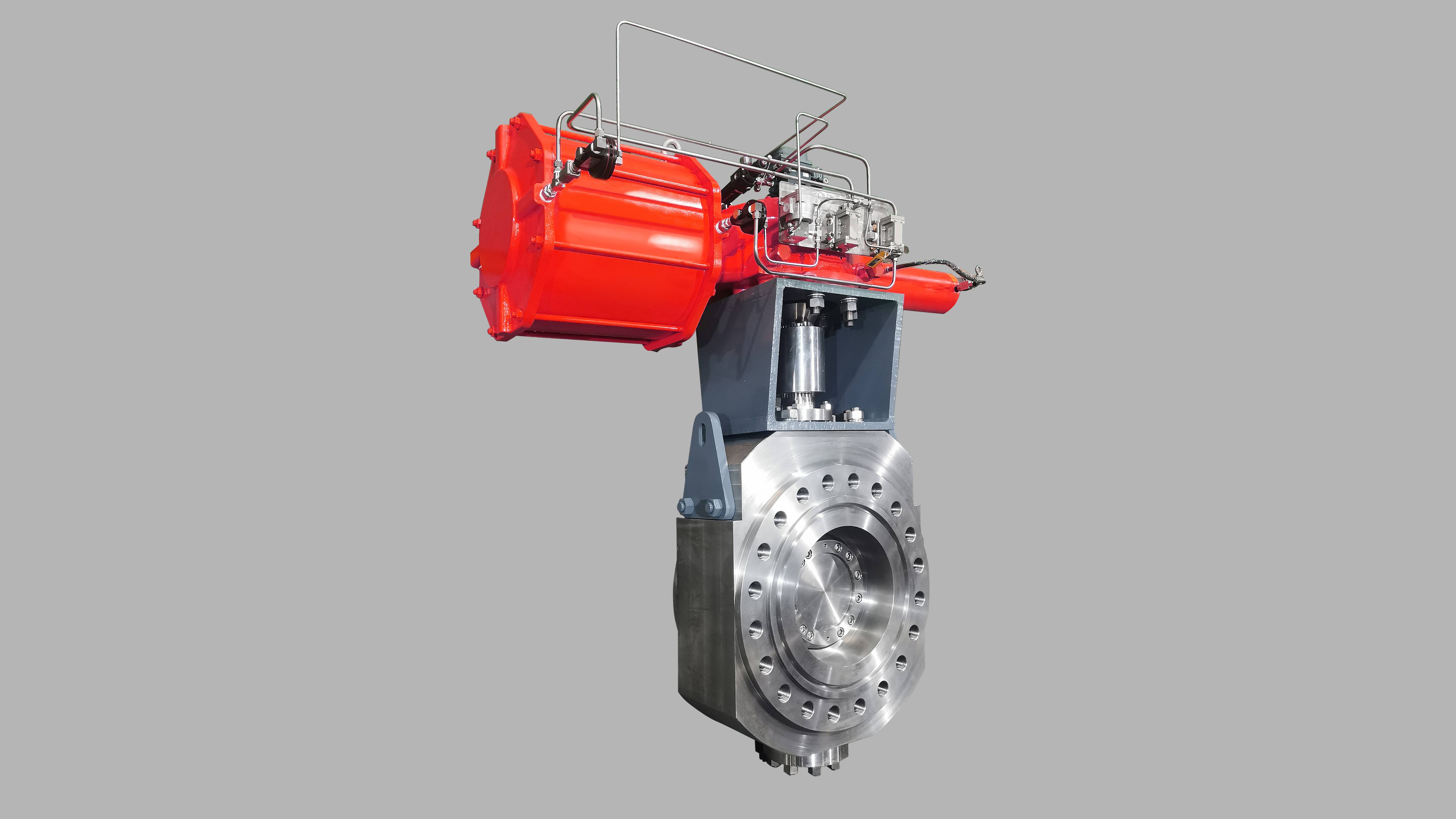 Full metal to metal high-pressure triple eccentric Butterfly Valve