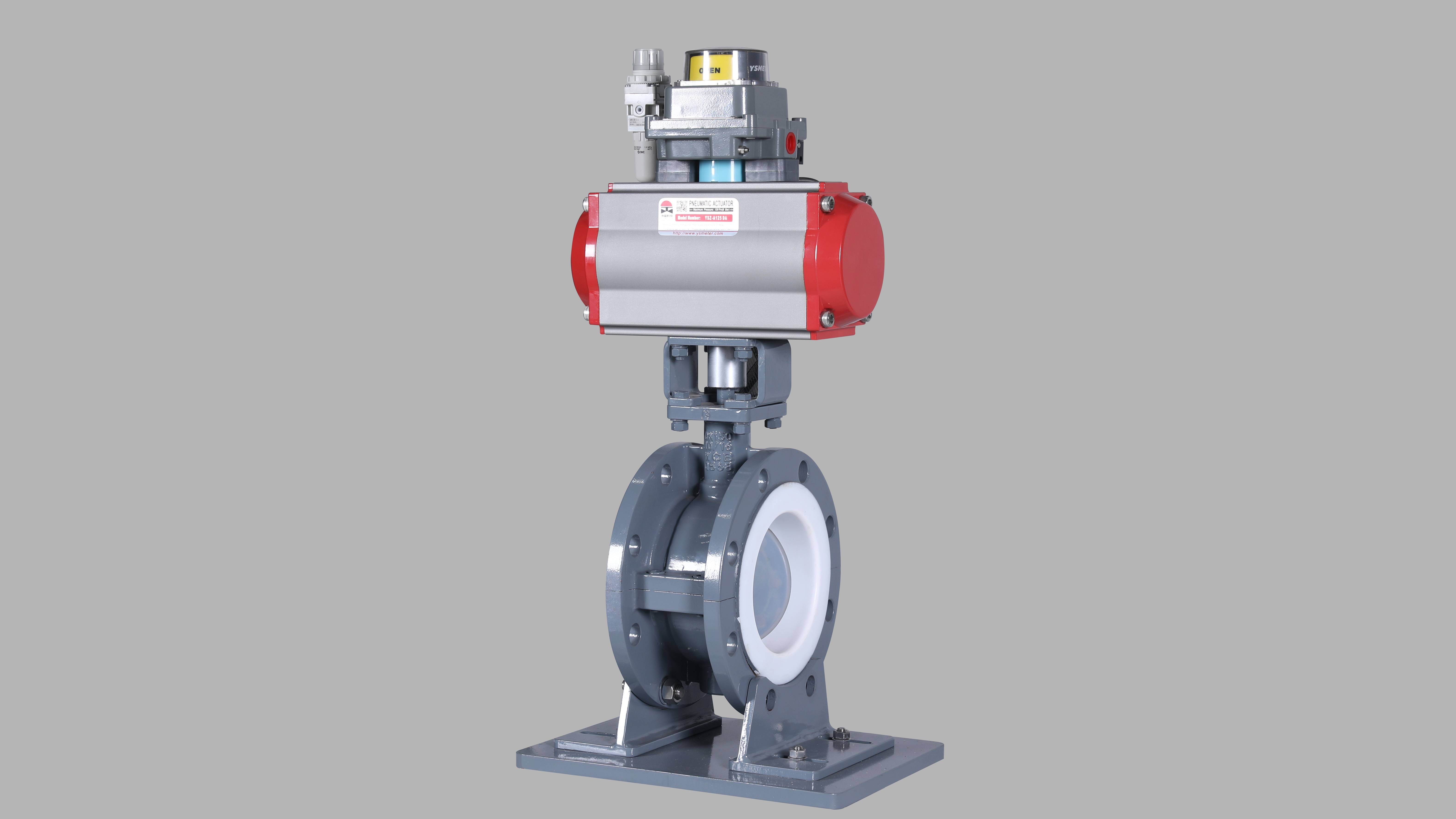 Fluorine lining Butterfly Valve