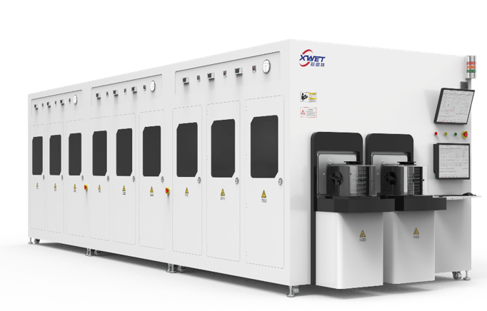 Trough cleaning machine