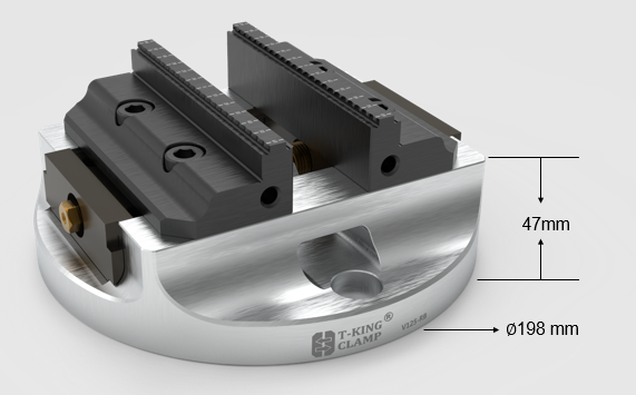 V125 Round Base Centric Vise