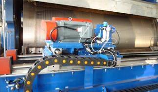 Steel belt brush
