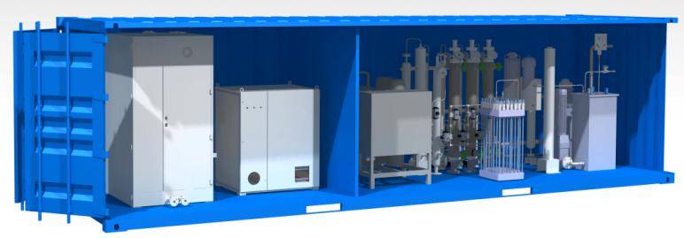 PEM Electrolytic Water Hydrogen Generation System