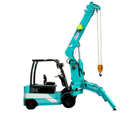 3 ton wheeled crane