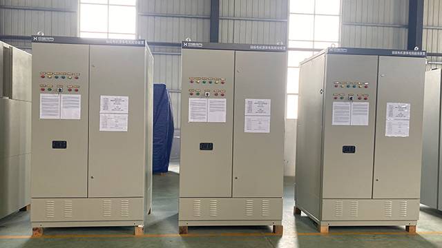 Slip ring motor liquid soft start panel