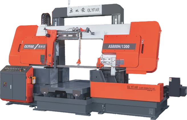 Double column horizontal gantryMetal band sawing machine